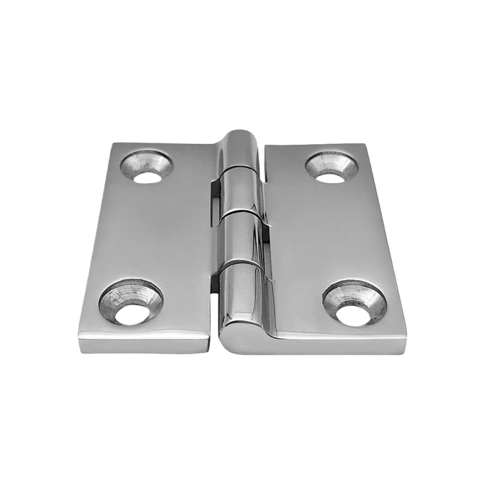 Marine Deck Hinge Replacement Part for Boat Hatch Door Hardware Compatible with 38mm 40mm 50mm Sizes(38x38mm x 8pcs)