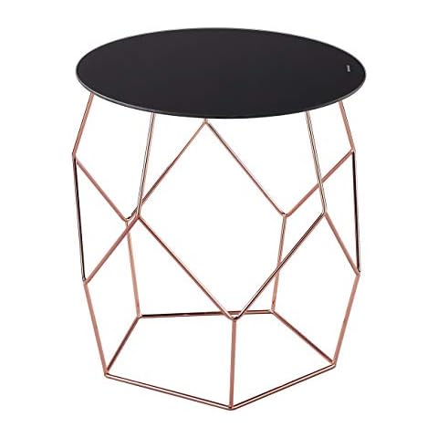 Mesa Auxiliar Origami Cobre/Negro Cover