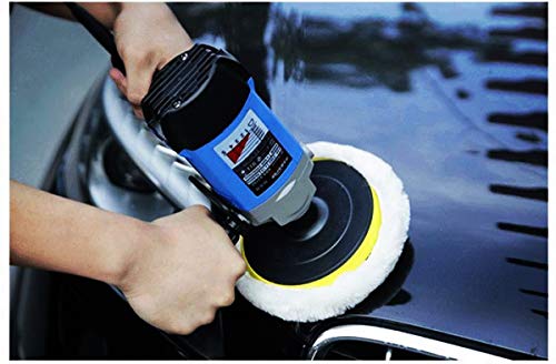 Inzoey Wool Buffing Pad,3 Pack 7" Car Polishing Pad With Hook And Loop For Cleaning & Cutting,Polishing,100% Wool Sheepskin Material,Durable And Soft #TOP6