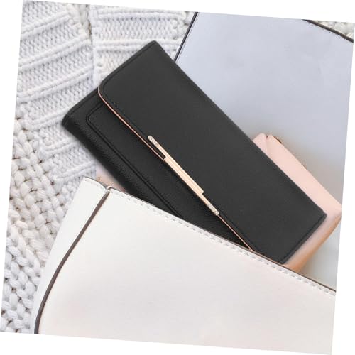 Women's Clutch Pu Leather Wallet Trifold Design Long Wallet Fashion and Practical for Ladies3