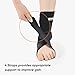 NEOFECT Drop Foot Brace Black Right AFO Ankle Brace for Walking, Stroke Recovery Equipment, Soft Night Splint for Foot Drop