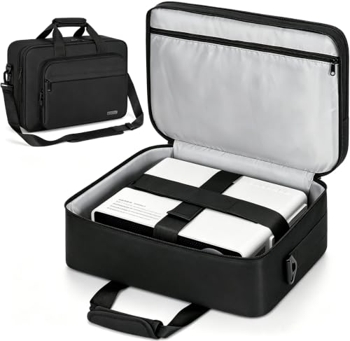 Image of GMAK Projector Carrying Case, Universal Projector Bags with Storage Pockets
