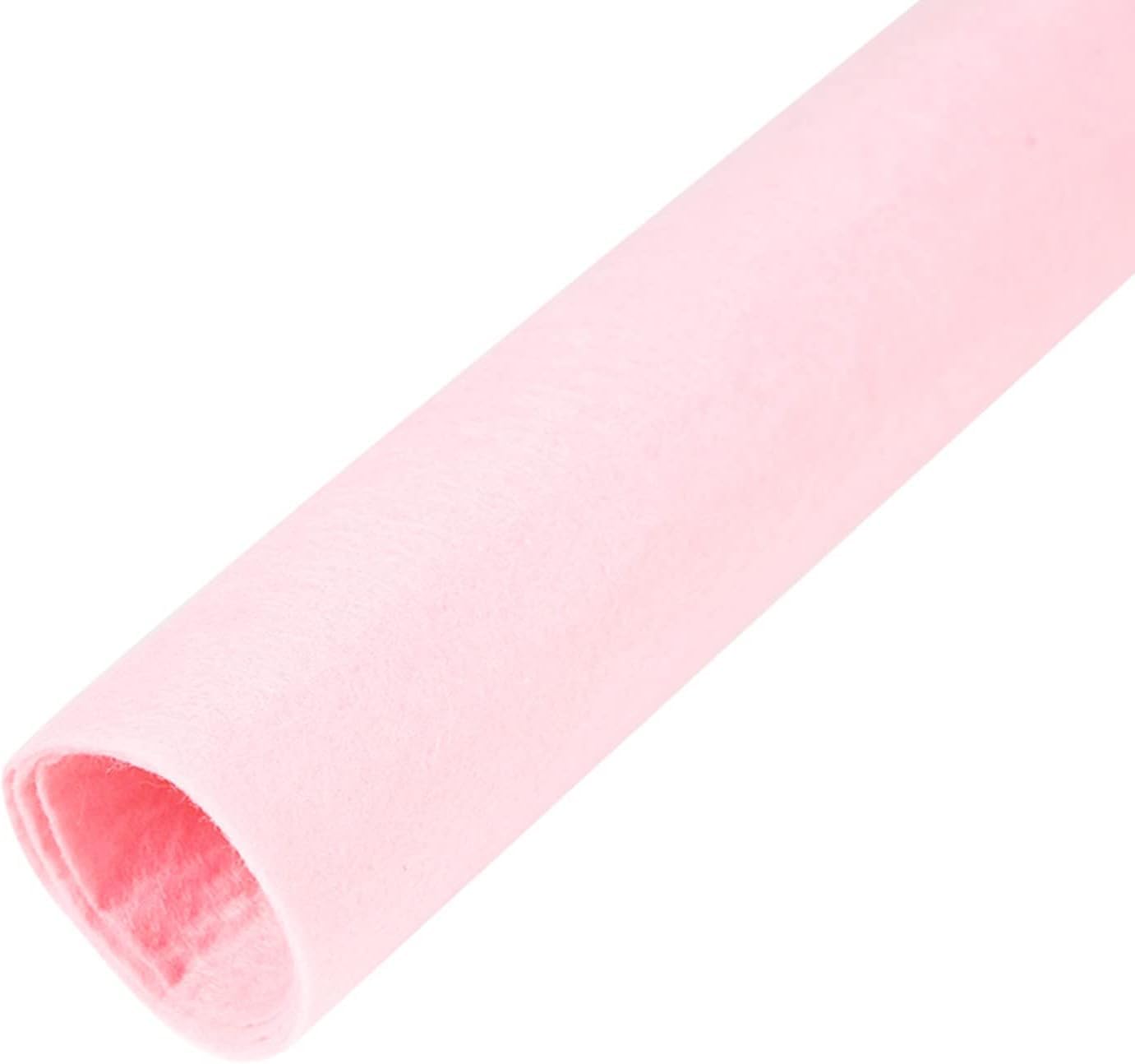 Felt Fabrics Felt Sheets Textile Fabrics 85 Cm Wide Felt Flowers Felt Coasters Felt Jewellery Felt Stickers(Light Pink,0.85 * 2m)