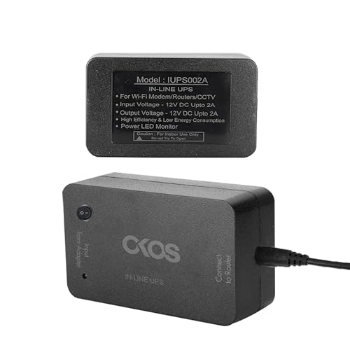 Okos WiFi Router UPS | Zero Drop Power Backup | 12V - Image 2