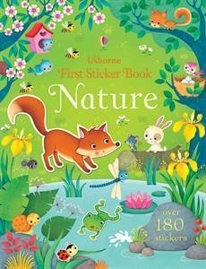 Nature (Usborne First Sticker Book) 0794536638 Book Cover