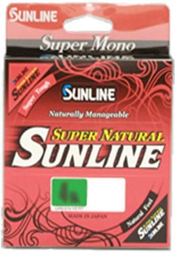 Sunline Super Natural Monofilament Fishing Line (Natural Clear, 16-Pounds/330-Yards)