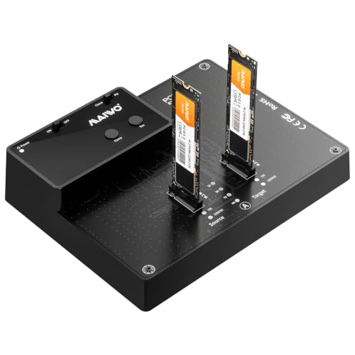 Estación de acoplamiento NVMe para clonar discos M.2 sin ordenador de forma fácil