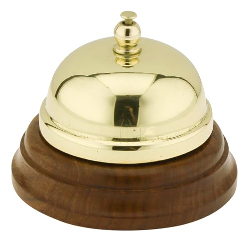 Sea-Club Tresenglocke Glocke Messing H=6cm Ø=8cm