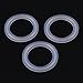 10pcs/set 1.5inch Sanitary Clamp Ferrule O-Rings Silicone Sealing Ring Gasket Flat Pad Hose Gasket Water Heater Silicone Gasket