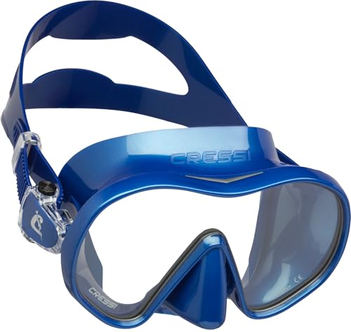 Máscara de buceo Cressi F-Dual para explorar arrecifes con visión panorámica