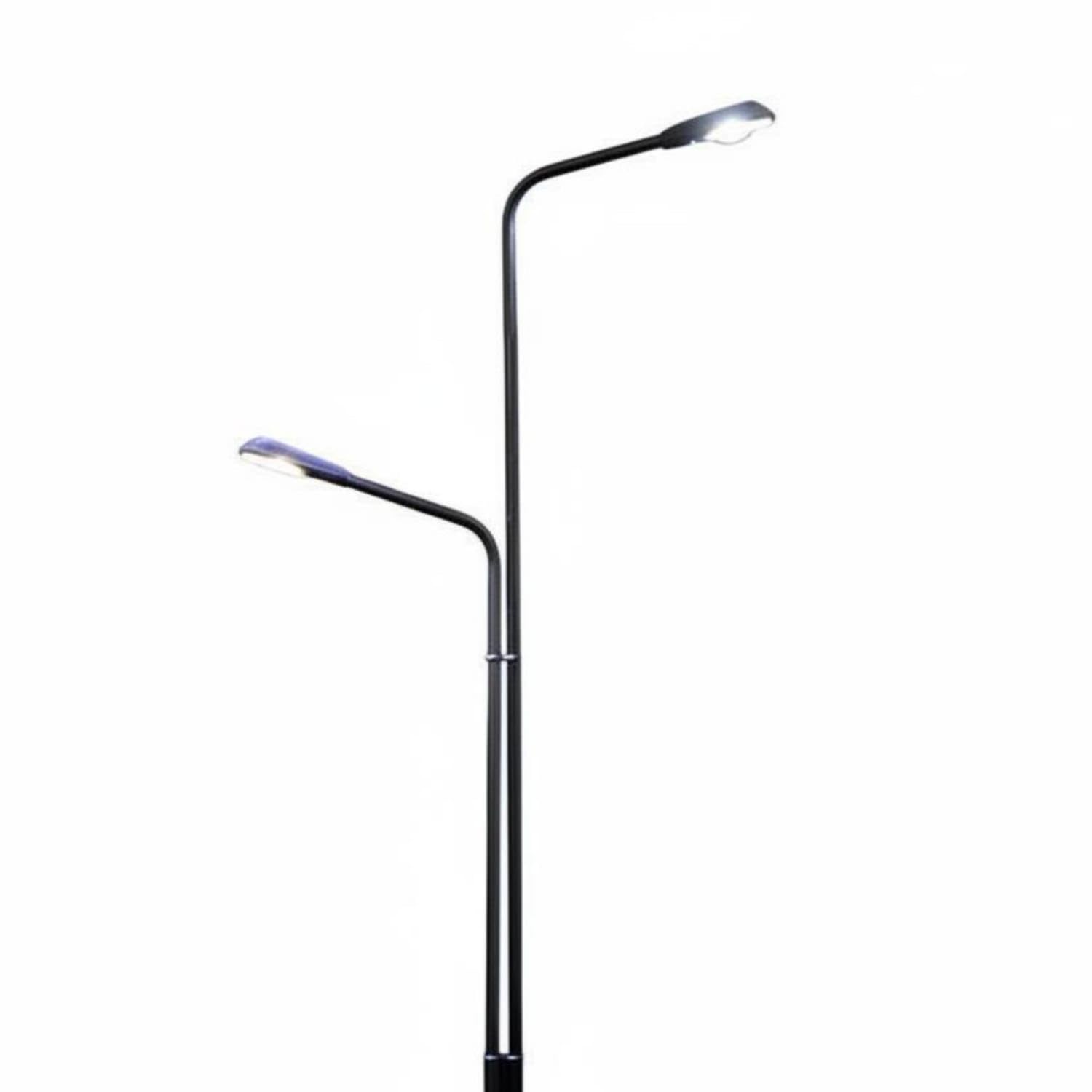 DIY Project Double Head Street Lamp Model Long-Lasting Micro Landscape Street Light Vintage Design Luminous Miniature Lamppost for Hobbyists, Sand Table, Miniature Scene, 1-75 Lamp No-15-image-24