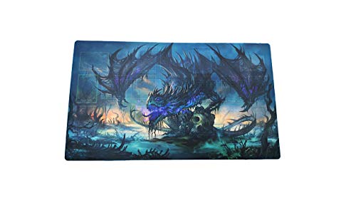AArtTM Yo-gi-oh Custom Template 2017 Master Rule 4 Link Zone Playmat Zombie Dragon Playmat Fantasy Dragon Playmat TCG Playmat MTG Playmat TCG Playmat Yugioh Playmat