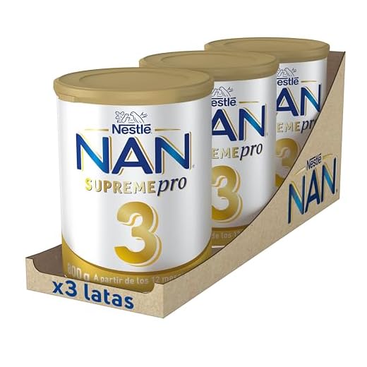 Nestlé Nan Supremepro 3 Leche de Crecimiento en Polvo, 3 x 800g