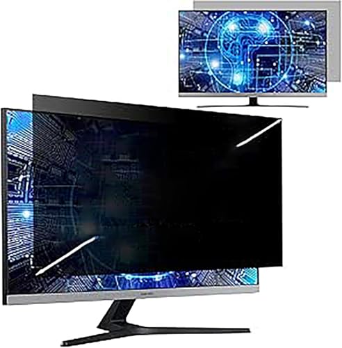 Hinnwer 2 Stück Blickschutzfilter für 22 Zoll 16:10 Widescreen - Computer Monitor Sichtschutz - Anti Blaulicht Blendschutz Umkehrbarer Bildschirm - Blickschutzfolie (B x H): 475 x 297,5 mm