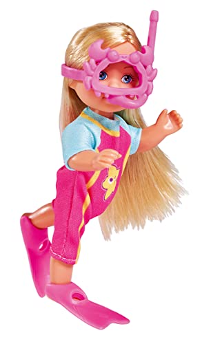 Muñeca Simba Steffi Love Sea Fun en traje de buceo 12 cm miniatura 5
