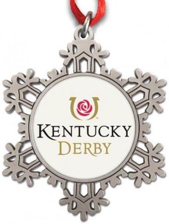 Kentucky Derby Large Snowflake Ornament. KOR24801 IMC-Retail