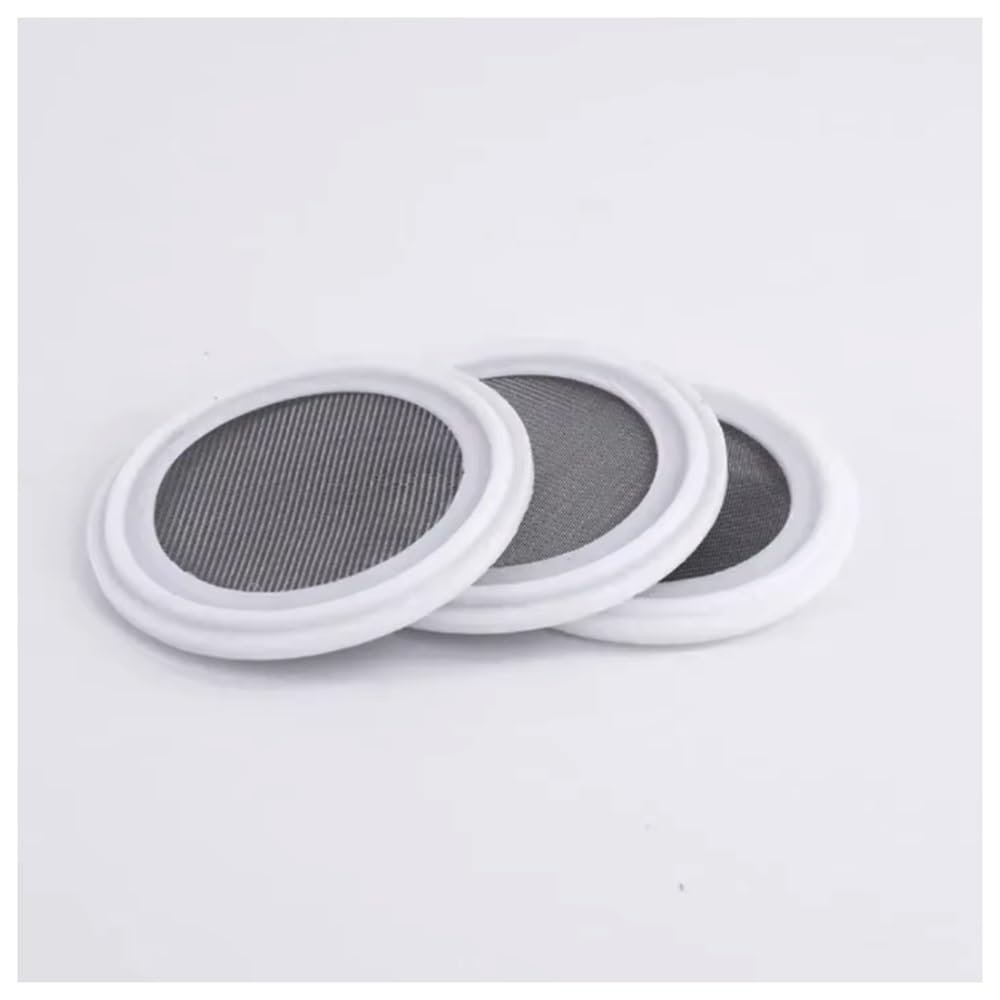 Tri Clamp, filtro a maglie 10-500, guarnizione sanitaria in PTFE in acciaio inossidabile 304, 1 pezzo, 1,5", 2", 3", 3,5", 4", Homebrew(100 Mesh 50.5mmod1.5 Inch Tc)