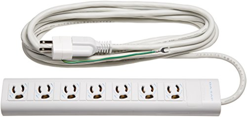 【120本セットバラ売可】エレコム(ELECOM) 電源タップ 7個口＋α RoHS対応抜け止め7個口タップ - T-ECOY053NDA