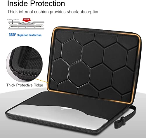 MOCA Hard Laptop Sleeve for MacBook 13-13.3 - 13.6-14 inch Laptop Sleeve Bag for MacBook Pro/Air M1 M2, Surface Laptop 3/2, Dell Inspiron 13/XPS... - Image 3