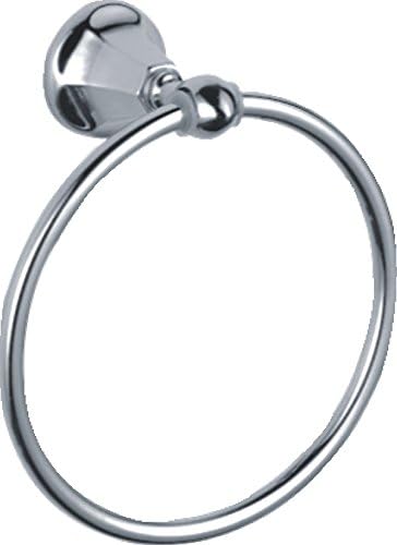 Paradise Bathworks 61026 Heaven Towel Ring, Polished Chrome