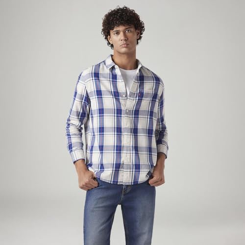 Image of Levi's Men's Striped Slim Fit Shirt