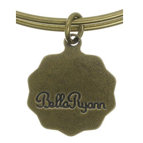 Image of Bella Ryann Gold-Plated Apple Charm Bracelet
