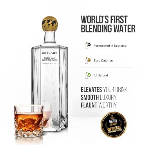 Image of Estuary Single Malt Blending Water (Pack of 2 X 200 Ml) | Premium Non-Alcoholic Mixer for Single Malt