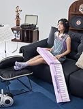 Electronic Piano Foldable 88 keys purple Xinghai Tup Tup Keyboard instrument