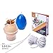 Candle Shop - Egg Shaped Candle Mold - Height: 3.5 in, Width: 2.3 in - 30 ft. of Wick Included as a Gift - Plastic Candle molds for Candle Making
