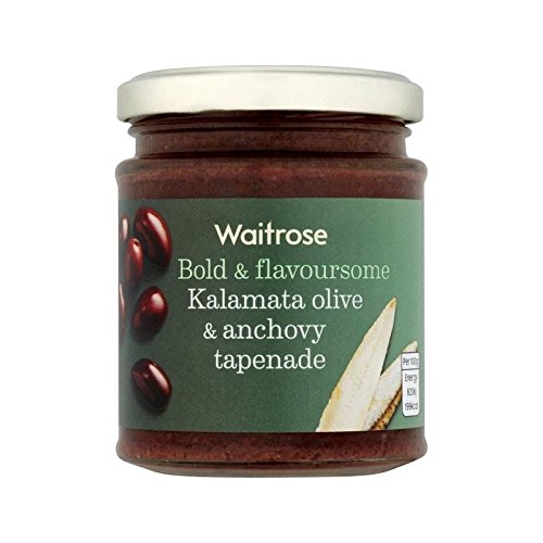 Tapenade De Oliva Kalamata Y Anchoa Waitrose 165G - Paquete de 4