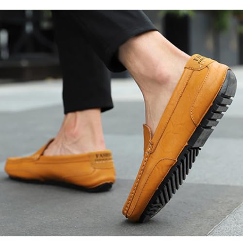Men's Driving Soft Sole Penny Loafers Slip on Loafer Shoes3