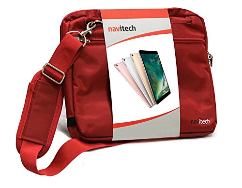 Navitech Sac de Transport Rouge Ordinateur Compatible avec iPad Pro 12.9 inch Retina Display 2017