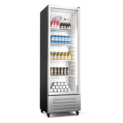 Klarstein GrandCooler 306L Getränkekühlschrank - Doppelverglaste Tür, Aluminium-Tür, LED-Beleuchtung, Mechanischer Thermostat, 0 °C bis 10 °C, 4 Räder, Energieklasse B Klarstein GrandCooler 306L Getränkekühlschrank - Doppelverglaste Tür, Aluminium-Tür, LED-Beleuchtung, Mechanischer Thermostat, 0 °C bis 10 °C, 4 Räder, Energieklasse B