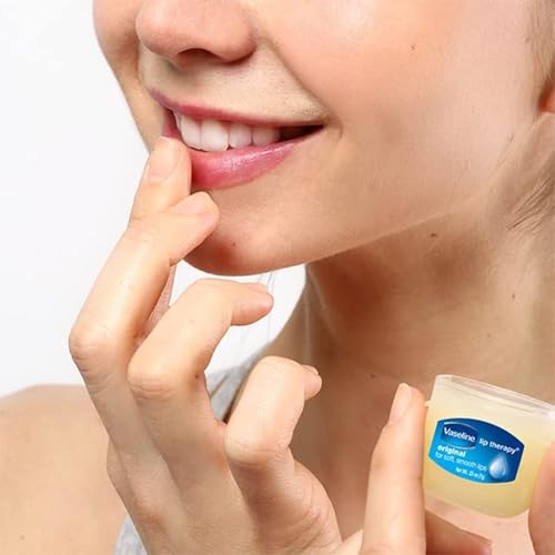 Vaseline Original Healing Jelly, Skin Protectant with 100% White Petrolatum + Lip Therapy for Soft, Smooth Lips 7.5 oz