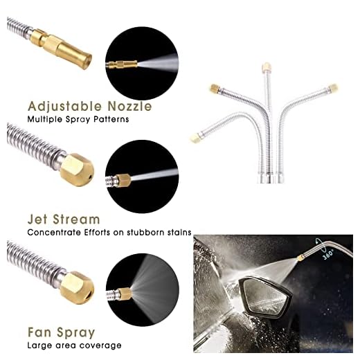 High Pressure Power Washer Wand for Cleaning