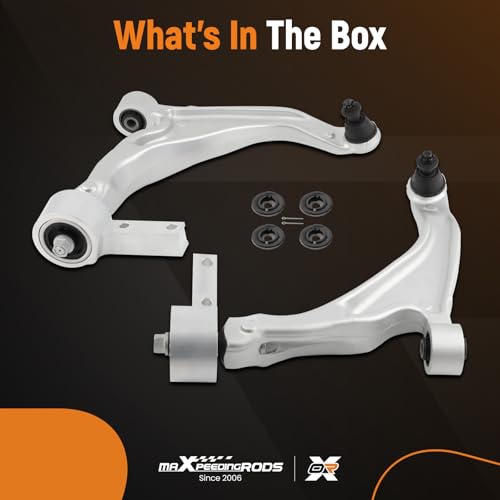 maXpeedingrods 2Pcs Front Lower Control Arms w/Ball Joints Bushings LH & RH for Honda Pilot 2009-2015 K621550 K621551 - Image 6