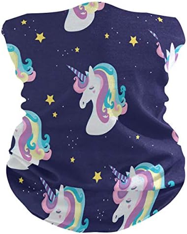 Qilmy Anti Droplet Face Mask with 2 Carbon Filters - Multipurpose Balaclava, Elastic UV Face Shields for Men Women