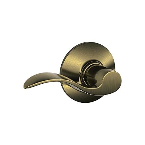 SCHLAGE Accent F10 Flat Wave Reversible Door Lever Lock Cover