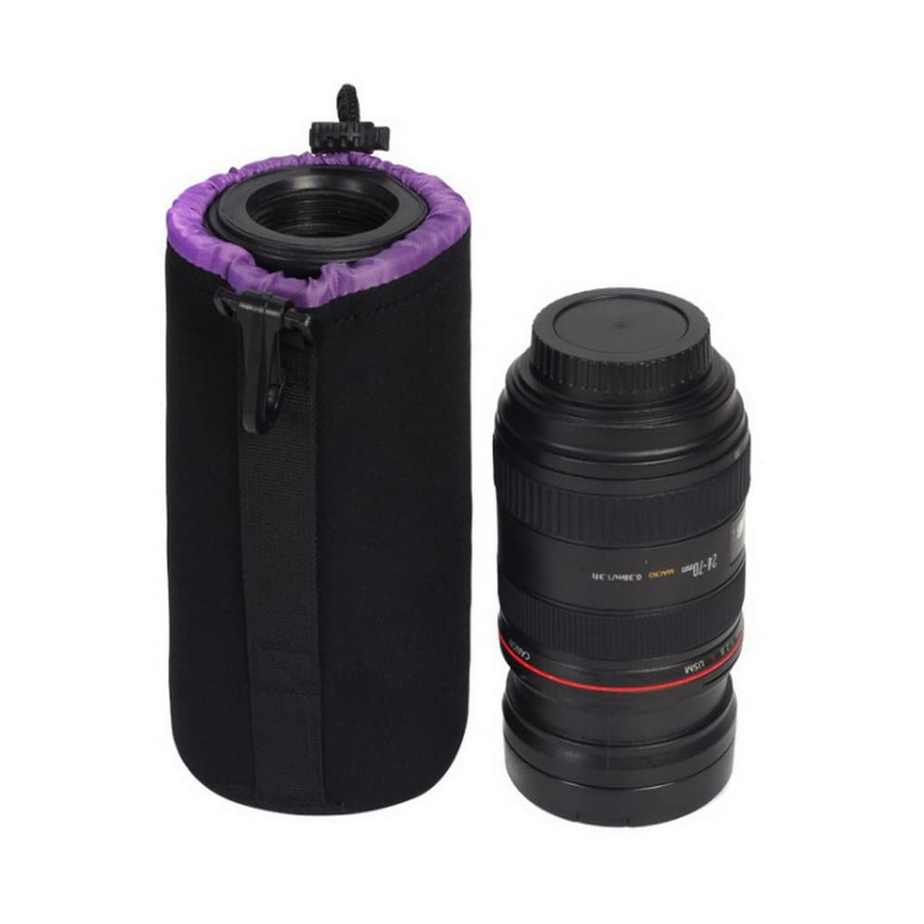 XSY DSLR Kamera-Einsatz-Tasche Objektivbeutel Kamera-Zubehör Objektivtasche Größe S - 6.8 x 10CM