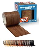 MATCH 'N PATCH Wood Grain Repair Tape - Antique Oak, 2.25 in x 15 ft (1-Pack) – Wood Grain Colored Duct Tape for Mirror Frame, Trim, Borders, Floor and Other Furniture, Scratch Repair Kit