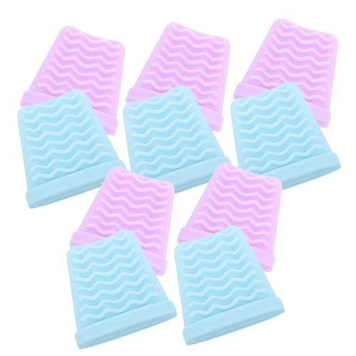 OSOLADY Silicone Face Spatula Cover Blackhead Extractor Tool Pore Cleaner Skin Accessory 10pcs Set