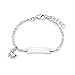 Produktbild Prinzessin Lillifee Kinder-Armband Identarmband Mädchen 12+2 cm längenverstellbar gravierbar Pferd 925 Sterling Silber rhodiniert Emaille