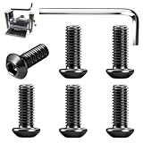 6 Pcs 1345880 5140054-60 Alloy Steel Knife Locking Bar Screws Compatible with Delta 22-560, 22-555, 22-580 Planers, Planer Blade Screw for Secure The Blade Head of The Planer Holder