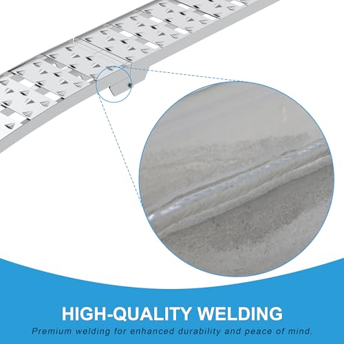 Set de rampas de carga plegables de aluminio 7.5 FT 1500 lbs miniatura 7