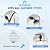 20-Stage Shower Head Filter-Shower Head Filter for Hard Water, with 1 Replaceable Filter Cartridges, High Output Shower Water Filter for Removing Chlorine and fluoride,Black