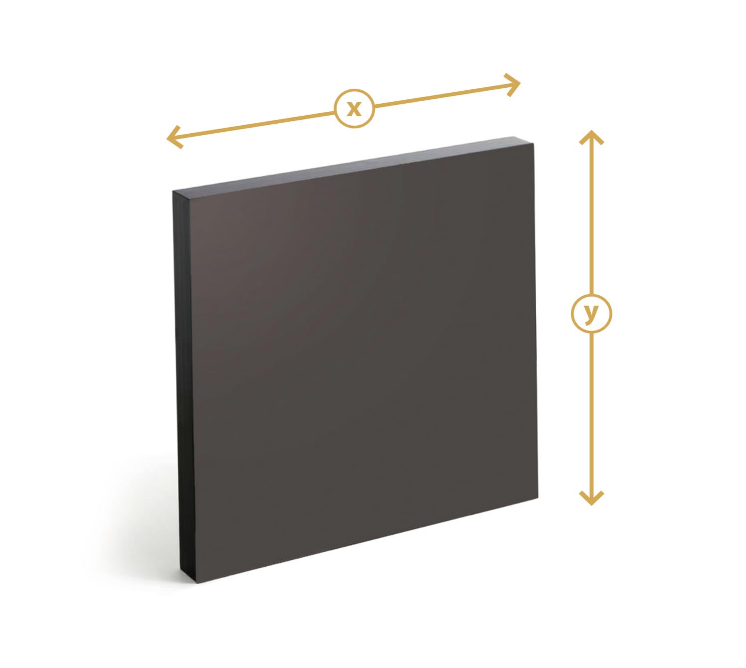 Płyty HPL 55 x 110 cm – 10 mm grubości (antracytowe), trwałe, solidne, odporne na wilgoć, płyty pełnordzeniowe, blat roboczy
