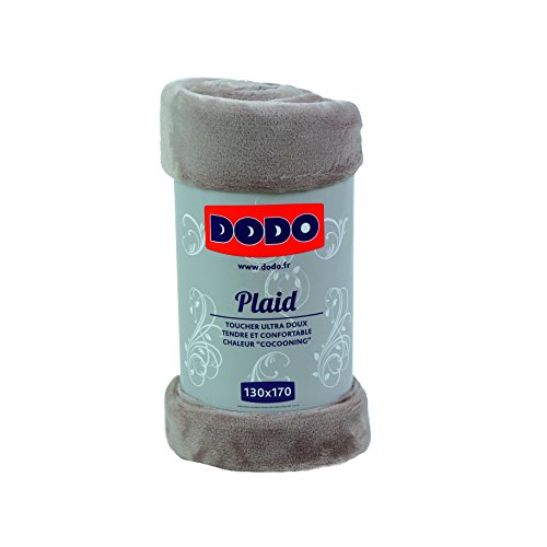 DODO | Plaid Polaire Extra Doux Coloris Taupe