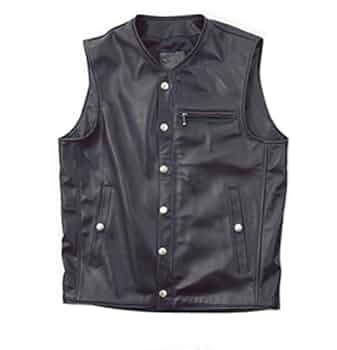 KADOYA カドヤ K'S ブラック レザー ベスト 3L　牛革　バイクウエア Amazon.co.jp: カドヤ(KADOYA) バイク用レザーベスト CLS-VEST