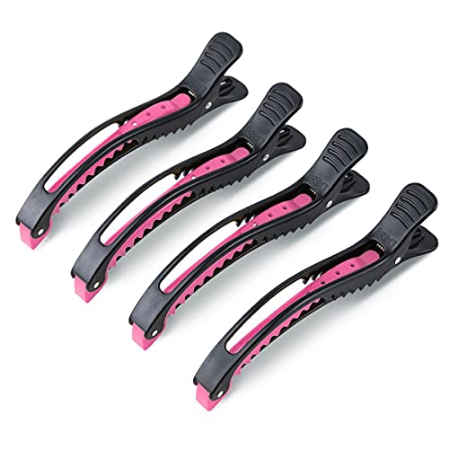 Professional Premium Hair Clips Large with Non-Slip Grip Penguin Clip works for All Hair Types (Colors Vary)