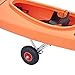 RAD Sportz Kayak Trolley Kayak Cart with Pneumatic Tires 150 LB Capacity Silver